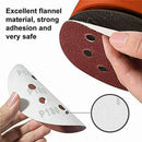 Sander Pads 125pcs 125mm 5" Sanding Discs 60 80 100 120 240 Mixed Grit