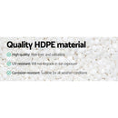 90% UV Sun Shade Cloth Shadecloth Sail Roll Mesh Outdoor Black