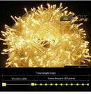 500LED 100M Warm Cool White Fairy Christmas String Strip Lights Party Outdoor
