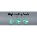 Greenfingers Garden Bed Galvanised Steel Raised Planter Box 100X80X30CM