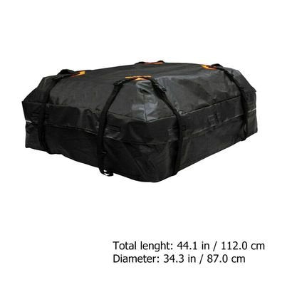 Waterproof Car Roof Top Rack Carrier Cargo Bag Luggage Storage Travel +Mat