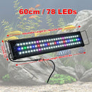 60 / 90cm Full Spectrum Aquarium Light LED Aqua Plant Fish Tank Lamp Bar Adjust