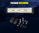 12inch Osram LED Light Bar Work Driving Lamp Combo Offroad 4WD Truck