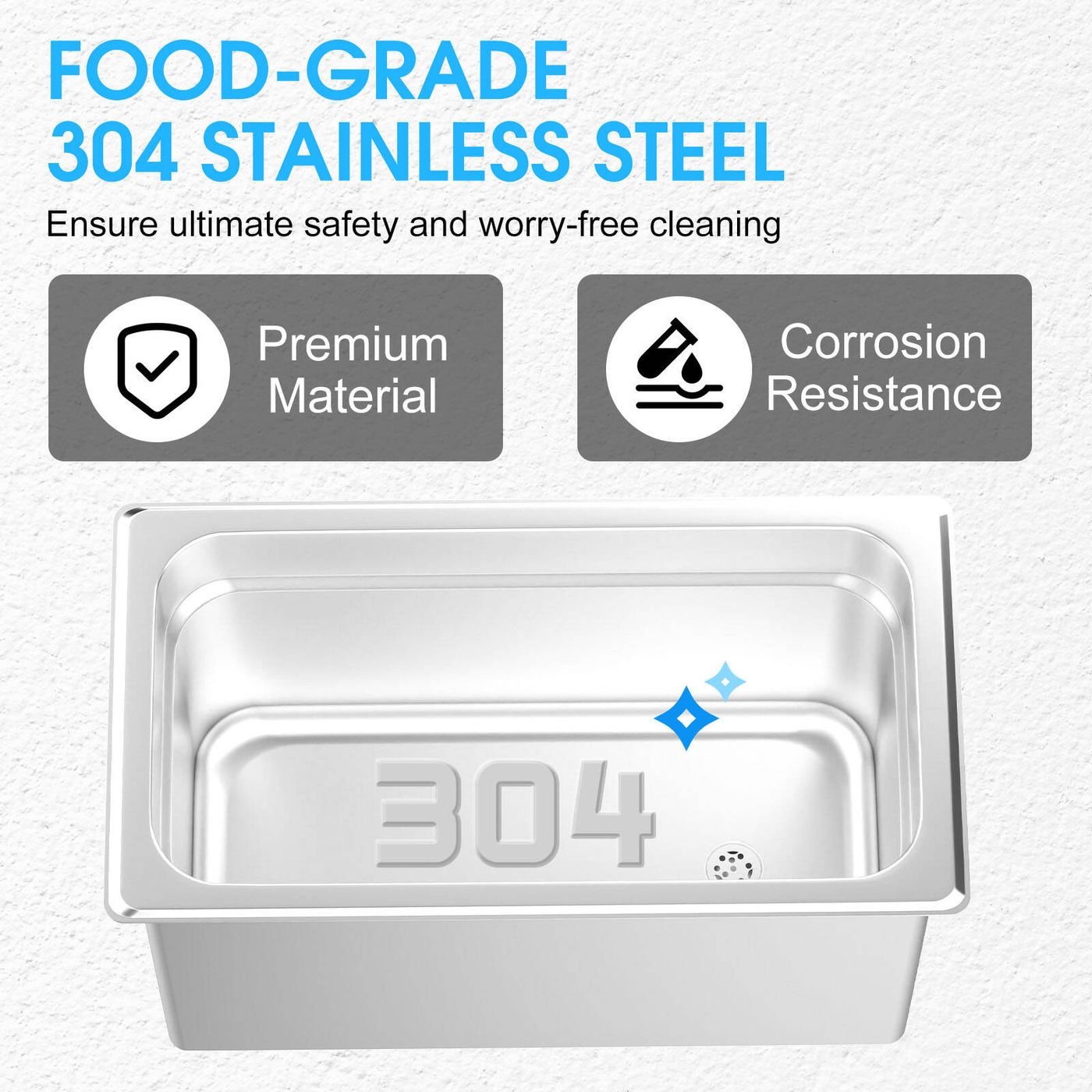 6.5L Commercial Digital Ultrasonic Cleaner
