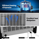 Commercial Stainless Steel Ice Maker Machine - 60kg/24h Cubed Ice