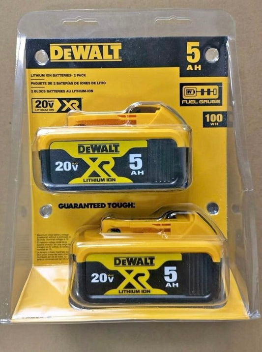 DeWalt 20V Max XR 5.0Ah Lithium-Ion Battery