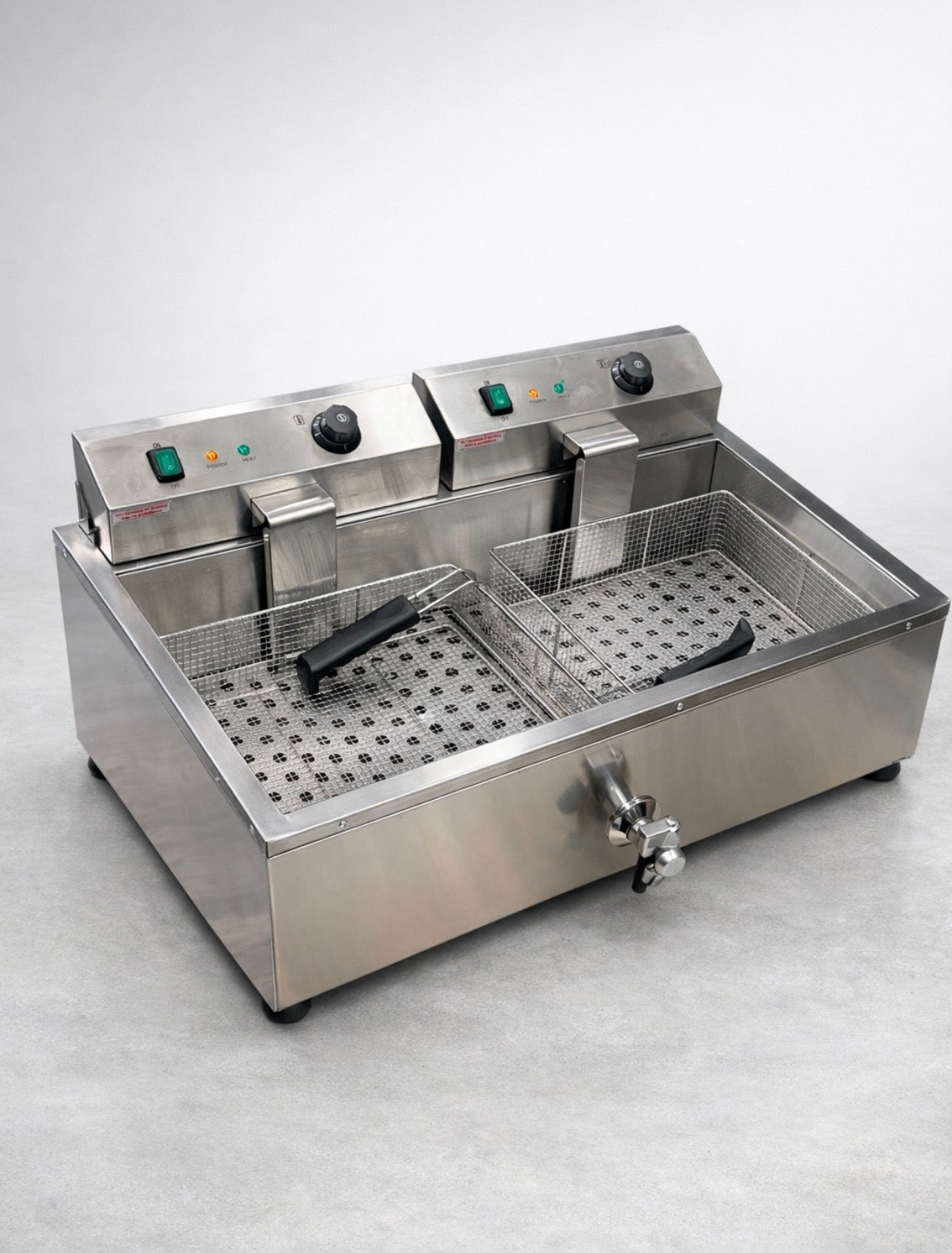 60L Stainless Steel Commercial Deep Fryer