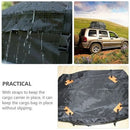 Waterproof Car Roof Top Rack Carrier Cargo Bag Luggage Storage Travel +Mat
