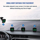 Head up Gauge GPS Speedometer HUD Digital Display Car Speed Warning Universal