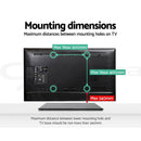 TV Stand with Mount Table Top Swivel Bracket Desktop 32 to 70 inch LED