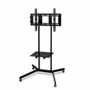 New Mobile TV Stand Mount Bracket 32 to 65 inch Trolley Wheels Universal
