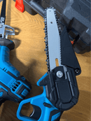 6 inch chainsaw 2x battery, reciprocating, saw with 3 blades