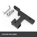 Max 5000LB Dual Hitch Ball Mount Multi Use Tow Bar Tongue 2" Hitch Boat