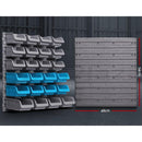 44 Storage Bin Rack Wall Mounted Tools Parts Garage Shelving Organiser
