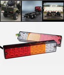 1 Pair Tail Lights Reverse LEDs Trailer Truck Boat Caravan Stop Indicator