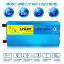 2000w 4000w pure sine wave power inverter DC 12v to AC 240v converter camp trip