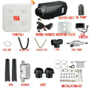 12V 8KW Diesel Air Heater 15L Tank Remote Control Thermostat Caravan Motorhome