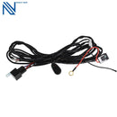 20“ 248000LM LED Light Bar & 23 Inch Black Number Plate Frame & Wiring Kit AU