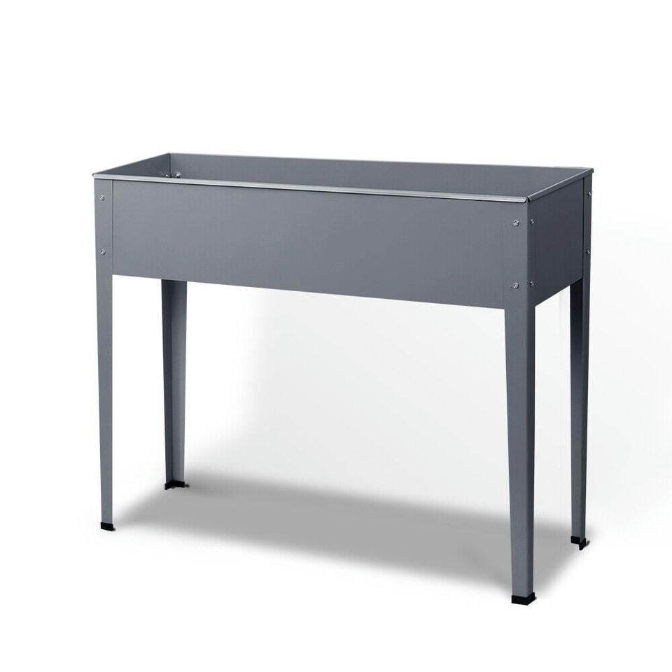 Greenfingers Garden Bed Galvanised Steel Raised Planter Box 100X80X30CM