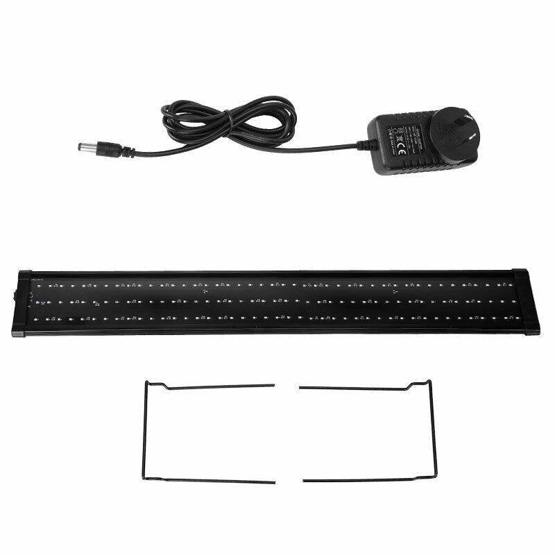 60 / 90cm Full Spectrum Aquarium Light LED Aqua Plant Fish Tank Lamp Bar Adjust