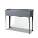 Greenfingers Garden Bed Galvanised Steel Raised Planter Box 100X80X30CM