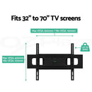 Artiss Full Motion TV Wall Mount Bracket Swivel LED LCD 32 40 43 50 55 60 65 70