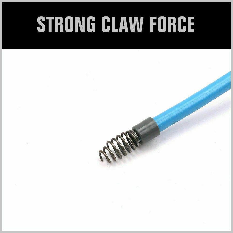 7m x 6mm Power Drill Snake Drain Cleaner Plumbing Electric Sink Pipe Unblocker