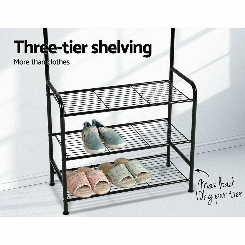 Artiss Clothes Rack Coat Stand Garment Portable Hanger Organiser Metal Closet