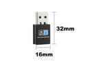 USB Wireless N Wifi Adapter Dongle Network LAN Card 802.11N 300Mbps Windows 10
