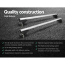 Universal Car Roof Racks Pod Cross Bars Aluminium Adjustable 108cm Sliver