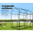 Greenfingers Greenhouse Garden Shed Walk in Green House 1.9X1.2M Storage Plant