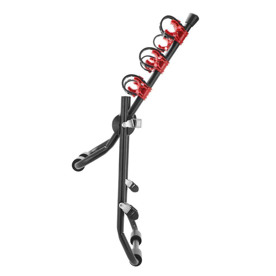 3 Bike Rack Foldable Bicycle Carrier Car Rear Trunk Bike Rack Universal