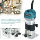 35000RPM Electric Hand Trimmer Wood Carving Laminator Router Joiners Tool