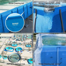 Bestway Swimming Pool above Ground Pools Steel Frame Rectangular