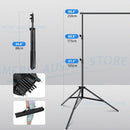 Photograph Backdrop Stand Kit Screen 2.5X3M Heav-Duty Background Support Studio