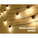 10m 10 bulb Festoon Lights String Wedding Party