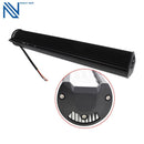 20“ 248000LM LED Light Bar & 23 Inch Black Number Plate Frame & Wiring Kit AU