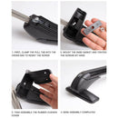 Universal Car Top Roof Rack Cross Bars Aluminum Alloy Aero Lockable 100CM AU