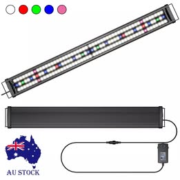 Aquarium Light with Timer Full Spectrum LED Fish Tank Marmine 5Color 120-145cm