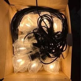 20m indoor / outdoor festoon led 20m 20 bulb