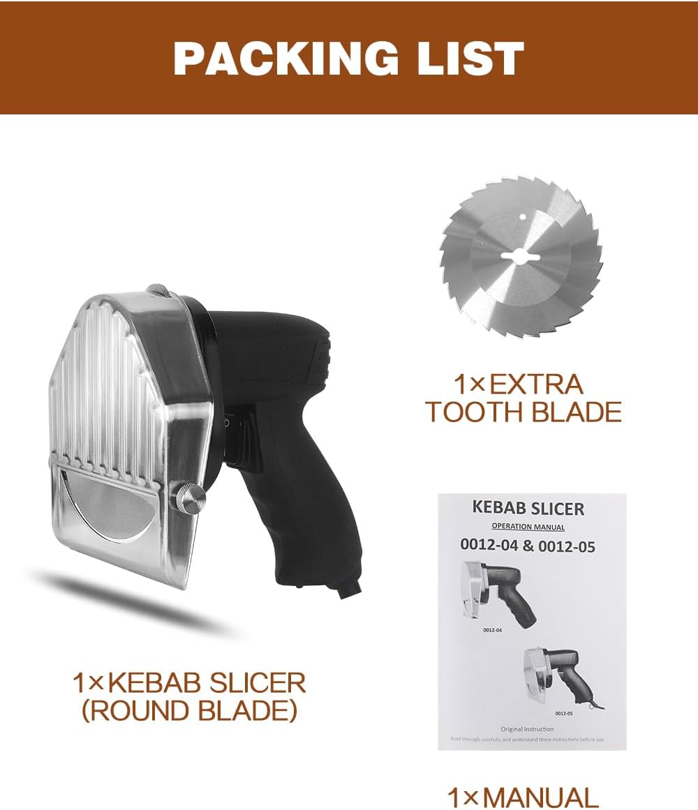 Commercial Electric Kebab Slicer Shawarma Cutter