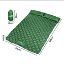 Inflatable Camping Mattress, 2-Person with Built-in Foot Pump