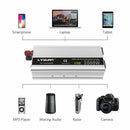 ✅Power Inverter 800W / 2000W – 12V DC to 240V AC Caravan Converter with USB