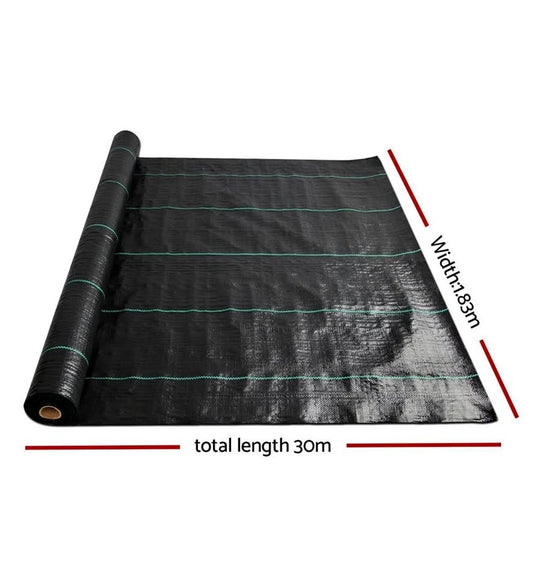 1.83m Weed Mat Control Weedmat Gardening Plant 30m
