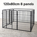 ✅120cm high 8 panels dog enclosure new