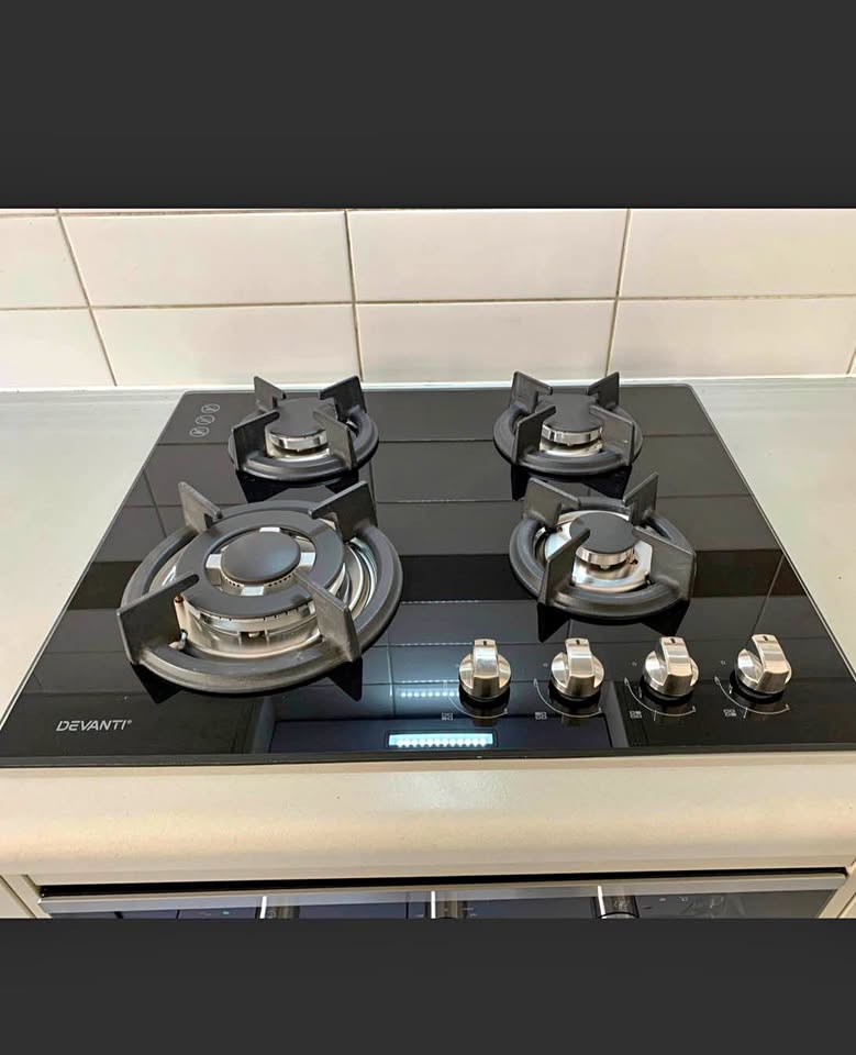 Devanti 60cm 4 Burner Gas Cooktop