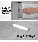 ✅900mm Slide Out Range Hood – Stainless Steel Kitchen Canopy