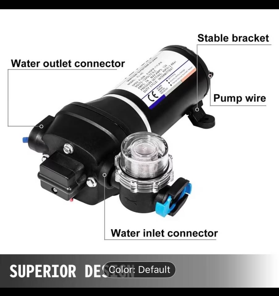 17lpm water pump