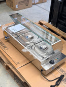 ✅ Bain Marie food warmer 3 tray new