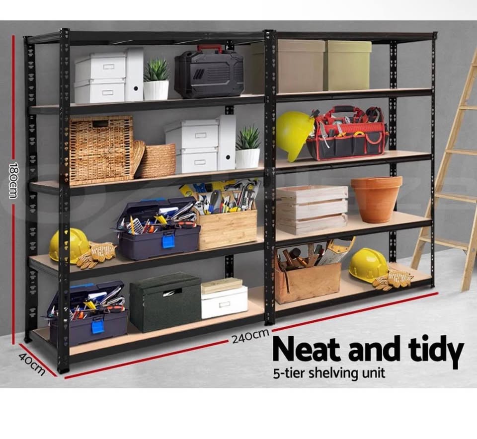 2x1.2m shelving for garage new